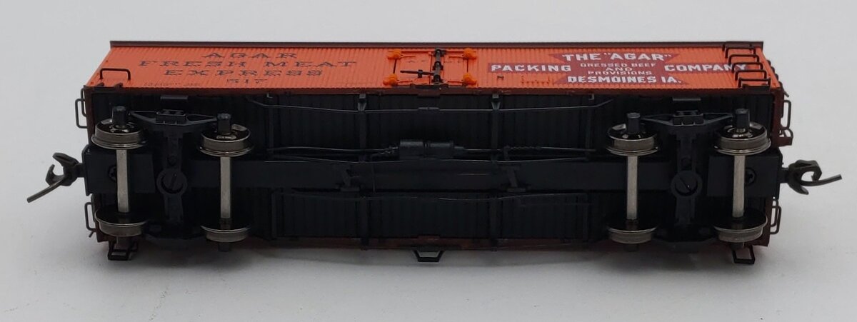 Atlas 20005800 HO Scale Agar Packing Company 36' Wood Reefer Car #517 LN/Box