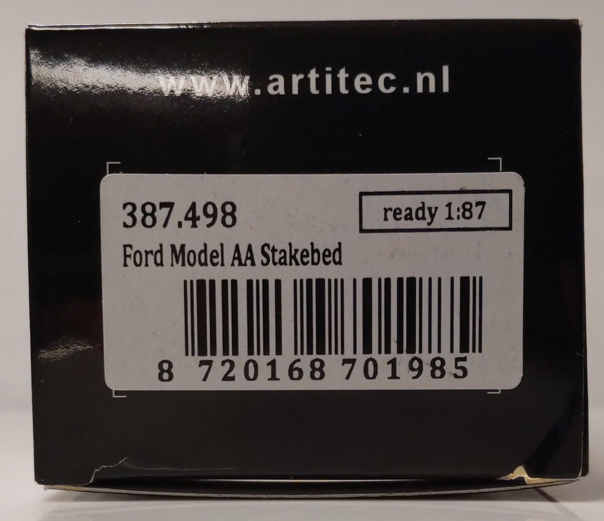 Artitec Models 387.498 1:87 Scale Ford Model AA Stakebed LN/Box
