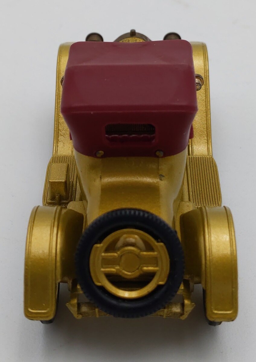 Matchbox Y-6 1:48 Models of Yesteryear Gold 1913 Cadillac Metal & Plastic Parts EX/Box
