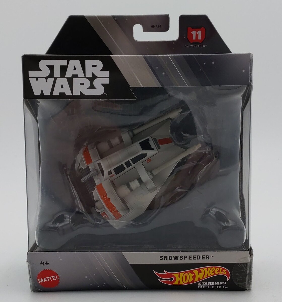 Mattel HHR25 1:50 Hot Wheels Star Wars Starship Select Snowspeeder w/ Stand LN/Box
