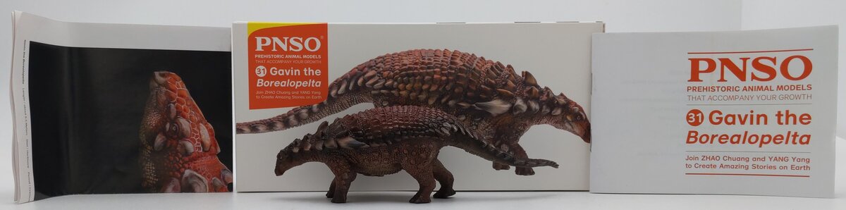 PNSO 31 1:35 Gavin the Borealopelta w/ Poster & Booklet LN/Box