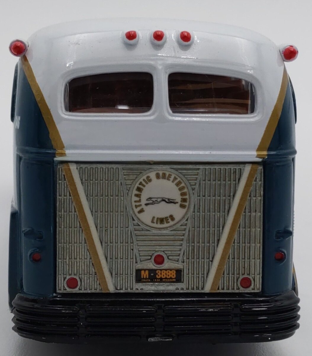 Corgi 98462 1:50 Atlantic Greyhound Lines Yellow Coach 743 Bus LN/Box