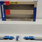 Walthers 932-240903 HO WECX Gold 81' 4-Truck Depressed Center Flatcar (Set of 2) EX/Box