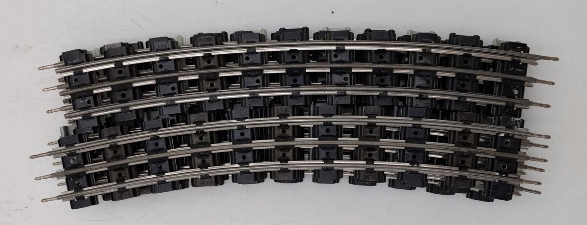 Lionel 6-65572 O Gauge O72 Curved Track (8) EX