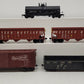 O Scale CUSTOM Assorted Freight Cars: #80008, #80023, #8746 [5] (2-Rail)
