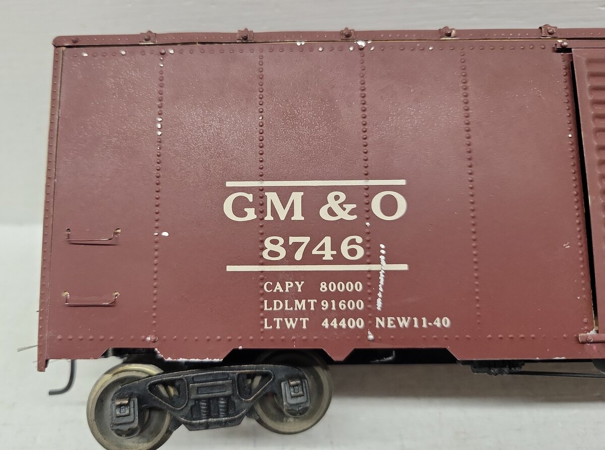 O Scale CUSTOM Assorted Freight Cars: #80008, #80023, #8746 [5] (2-Rail)