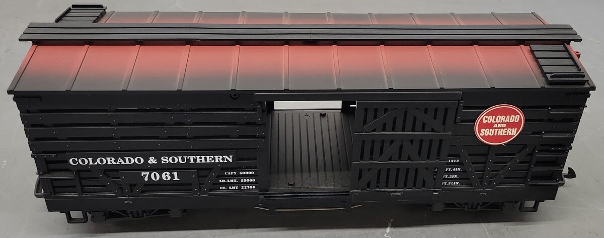 LGB 45680 G Scale Colorado & Southern Stock Car EX/Box
