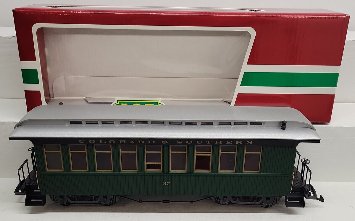 LGB 37800 G Scale Colorado & Southern Passenger Car #67