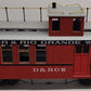LGB 40755 G Gauge D&RGW Combine Car #215 EX