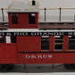 LGB 40755 G Gauge D&RGW Combine Car #215 EX