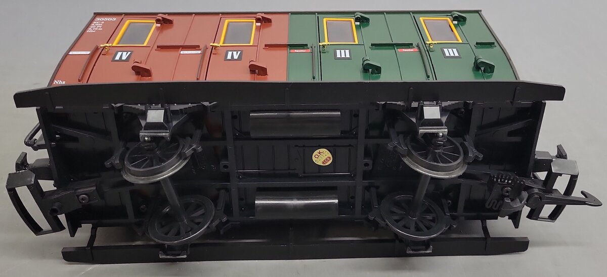 LGB 30503 G Scale 3rd/4th Class Compartment Car EX
