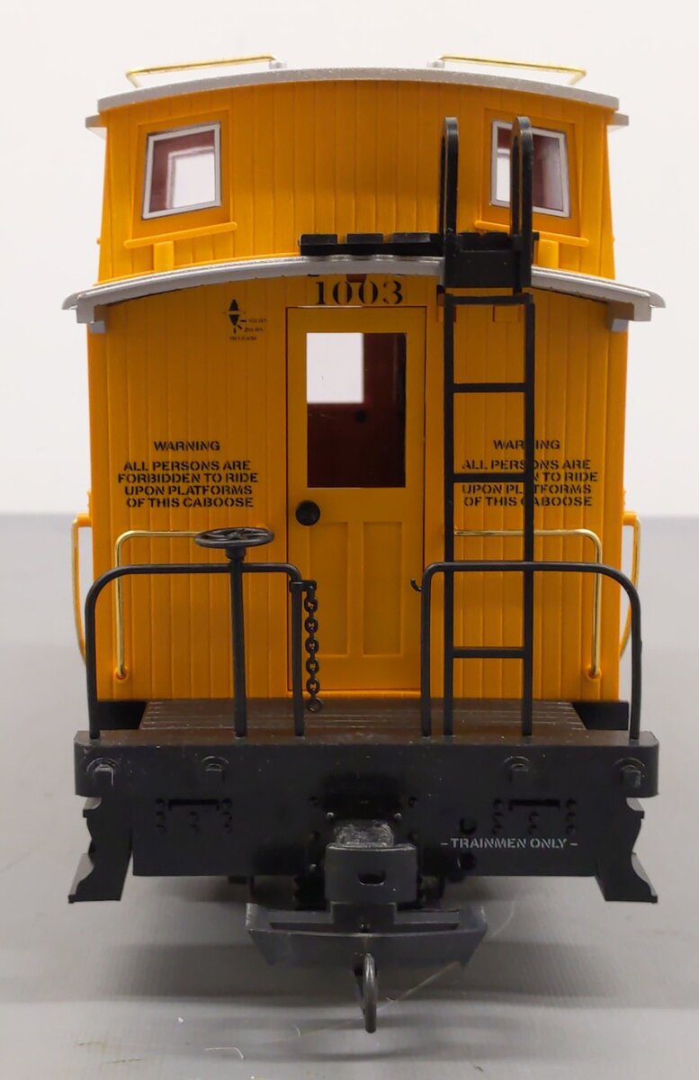 LGB 43650 G Scale Colorado & Southern Short Yellow Caboose #1003 EX/Box