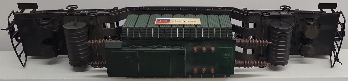 LGB 4058 G Scale Trafo-Union Depressed Center Transformer Flatcar VG