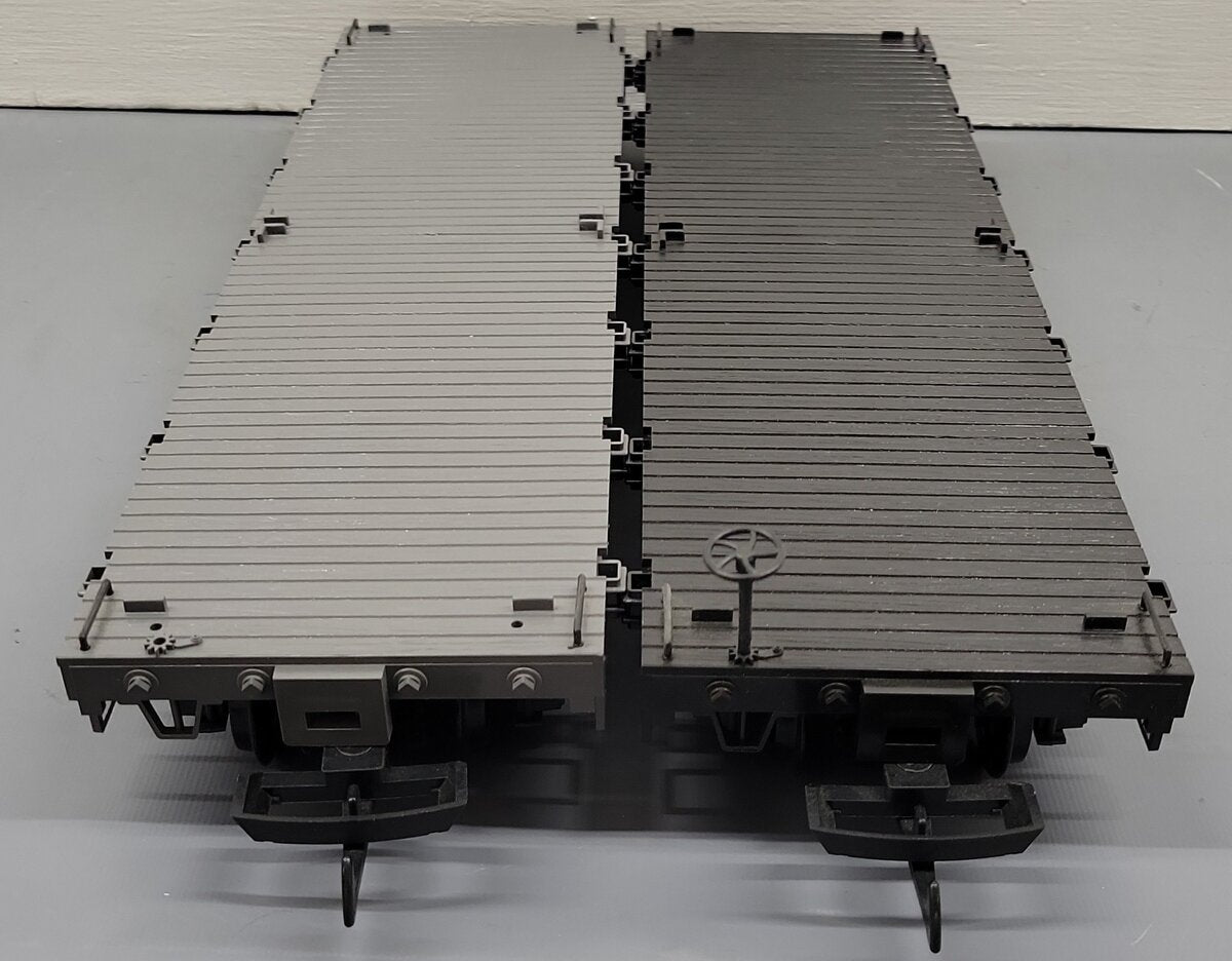 LGB 46600 G Scale SV Railway 2-Car Flatcar Set EX/Box