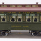 Aristo-Craft 31009 G Scale White Pass & Yukon Passenger Car (Metal Wheels) EX/Box