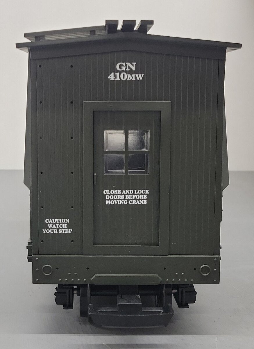 USA Trains R1879 G Scale Great Northern Crane Tender LN/Box