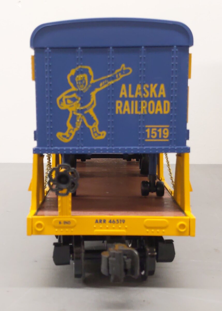 Aristo-Craft 46519 G Scale Alaska Railroad Piggyback Car EX/Box