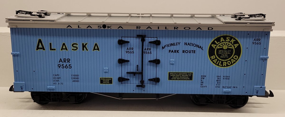 USA Trains R16204F Alaska Reefer #9565 EX/Box