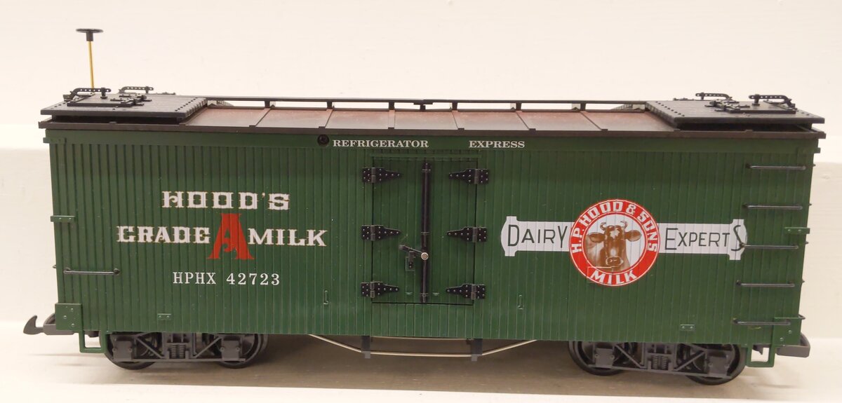 LGB 42723 G Scale Hoods Dairy Refrigerator Car EX/Box