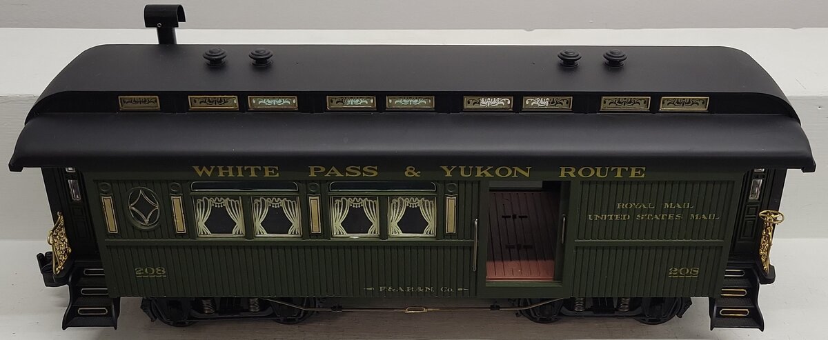 Aristo-Craft 31109 White Pass & Yukon Route US Mail Car VG/Box