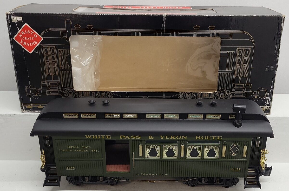 Aristo-Craft 31109 White Pass & Yukon Route US Mail Car VG/Box