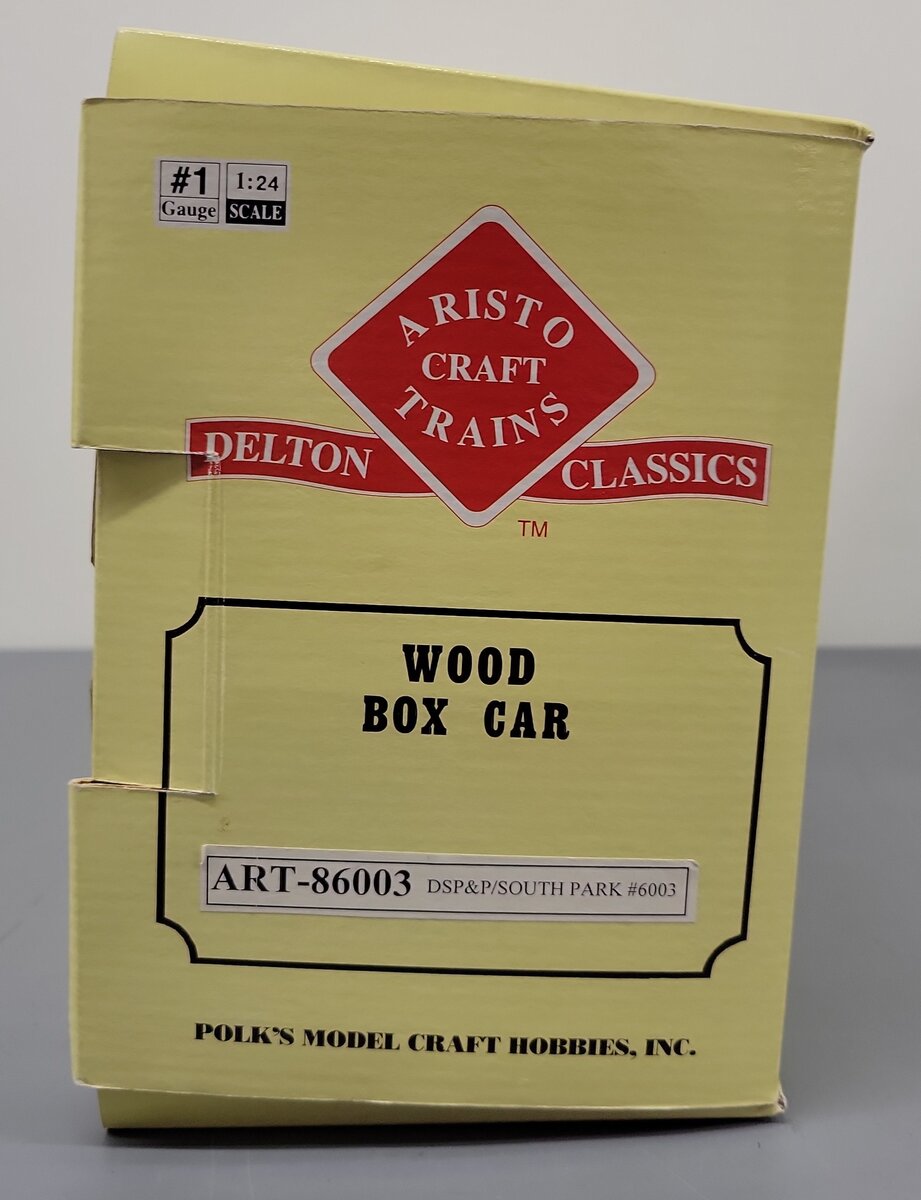 Aristo-Craft ART-86003 G Scale South Park Box Car #6003 LN/Box
