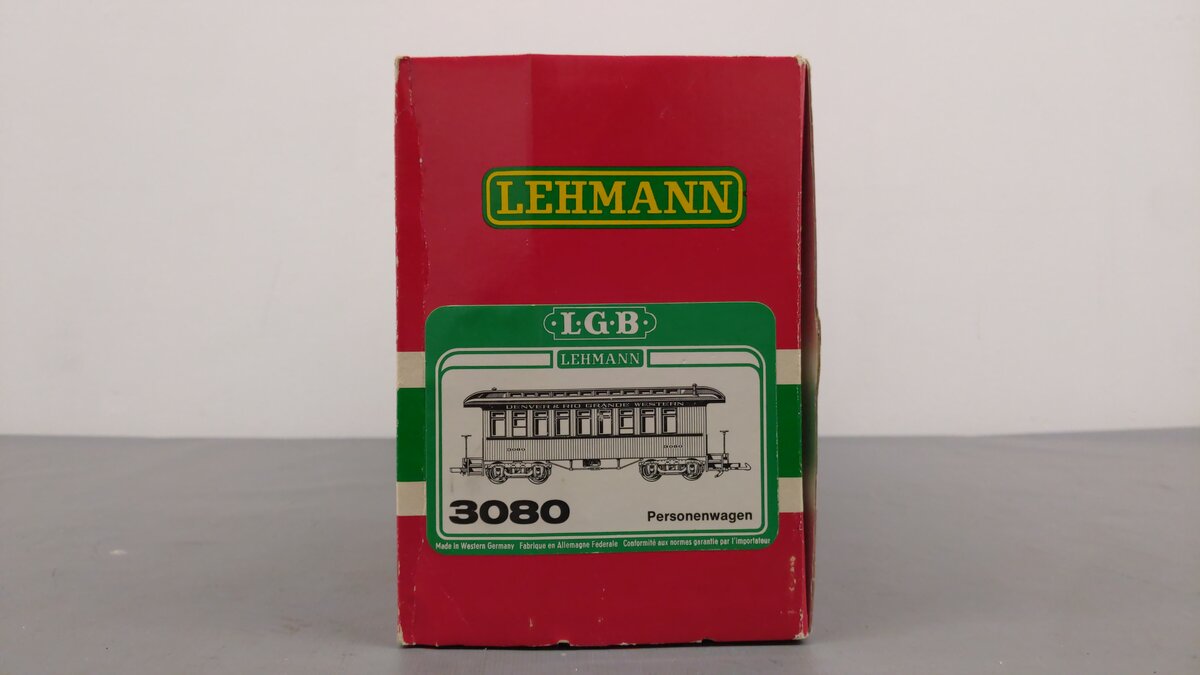 LGB 3080 G Scale Denver & Rio Grande Western Passenger Car/Box