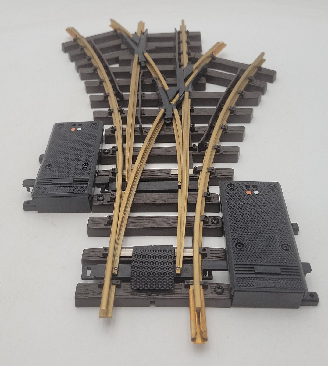 LGB 12360 G Gauge R1 30° Electric 3-Way Switch Turnout EX/Box