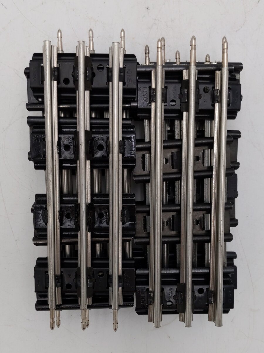 Lionel 6-65505 O Half-Straight Track Section (9) EX