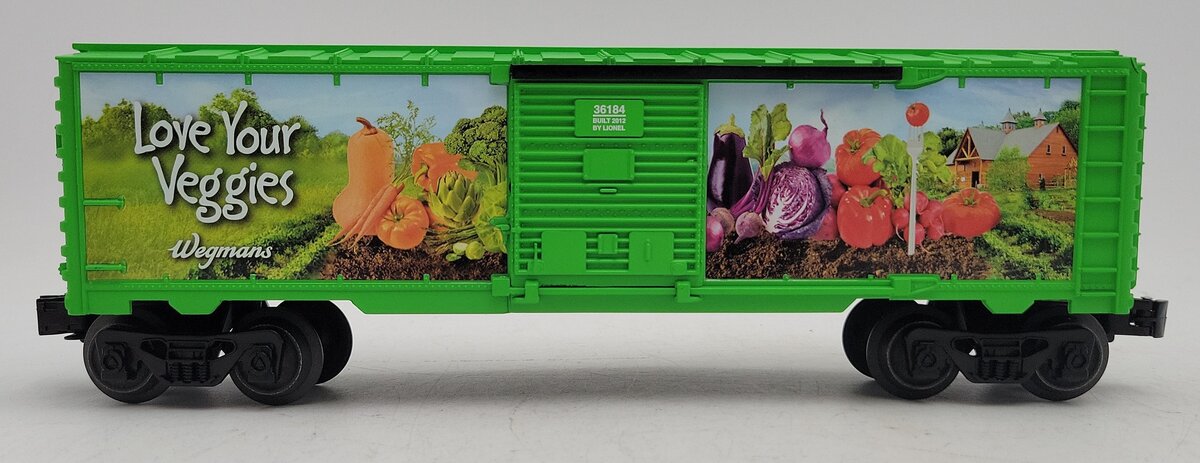 Lionel 6-36184 O Gauge Wegmans 2012 Box Car EX/Box
