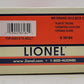 Lionel 6-36184 O Gauge Wegmans 2012 Box Car EX/Box