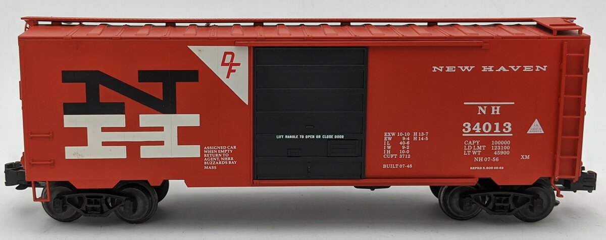 Weaver 34013 O Gauge New Haven Box Car/Box