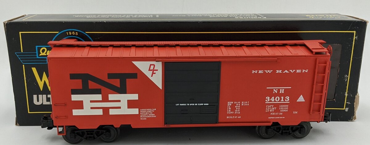 Weaver 34013 O Gauge New Haven Box Car/Box