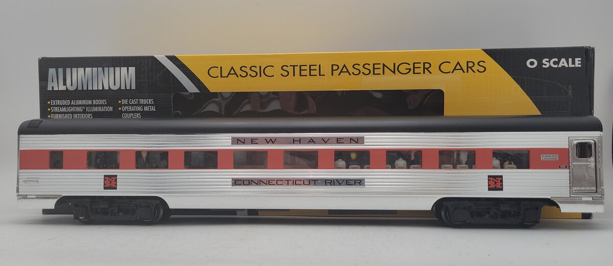 K-Line K4649-30400 O New Haven Connecticut River Parlor Car EX/Box