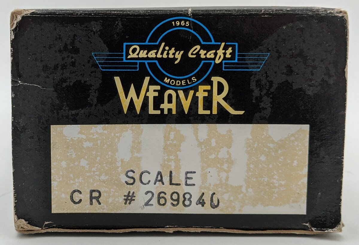 Weaver O Scale Conrail 50 Ft. Boxcar #269840 [2-Rail]/Box