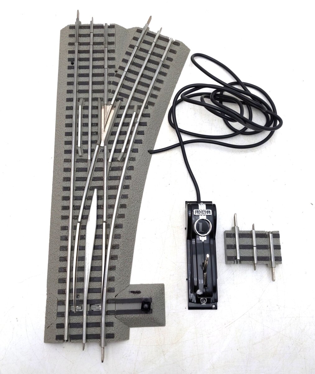 Lionel 6-81950 O O60 FasTrack Remote Right Hand Remote Command Switch Turnout EX/Box