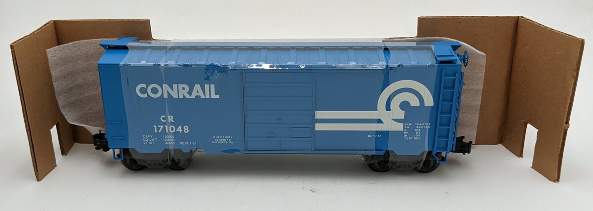 Weaver 171048 O Gauge Conrail Boxcar #171048 (3 Rail) LN/Box