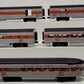 K-Line K4649A O New Haven 15" Aluminum Passenger Cars (Set of 5) EX/Box