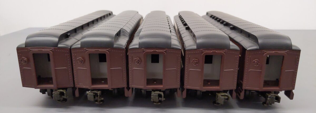 MTH 20-4018 O Gauge Pennsylvania 70' Madison Passenger 5-Car Set EX/Box