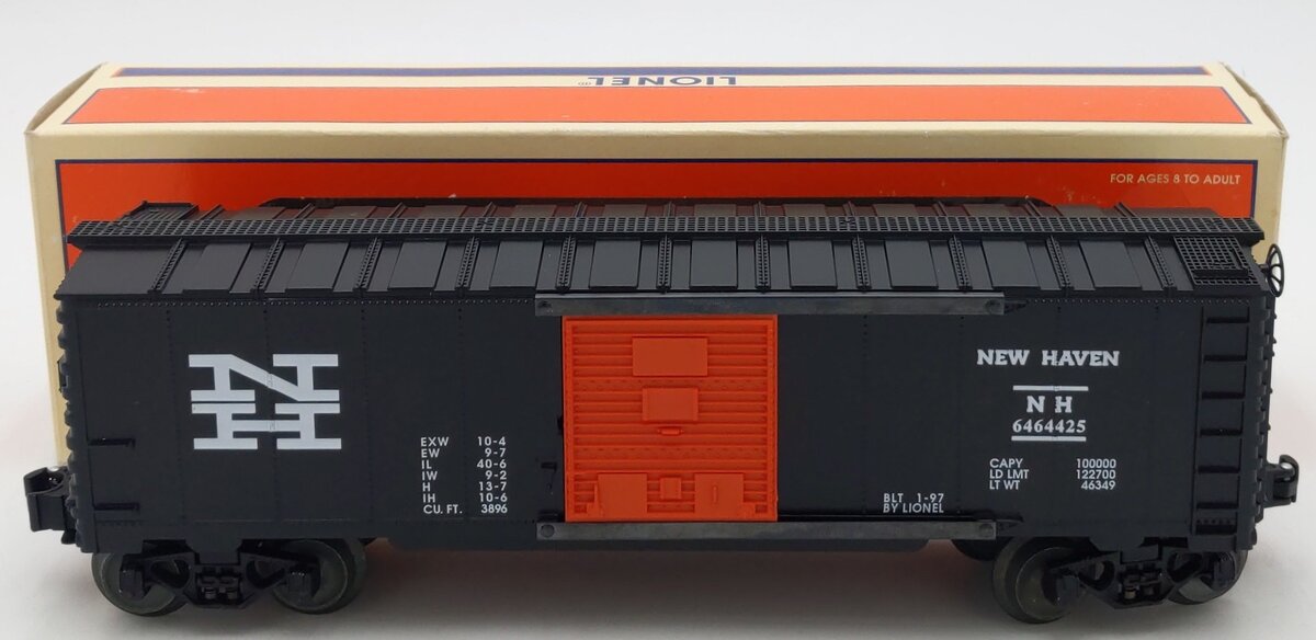 Lionel 6-19295 O Gauge New Haven Series VI Boxcar #6464-425 LN/Box
