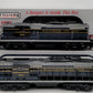 Williams GP03H O Baltimore and Ohio GP9 AA Diesel & Dummy Locomotive Set w/Horn EX/Box