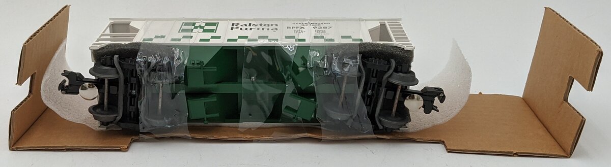 Weaver 9287 O Gauge Ralston Purina Hopper Car LN/Box