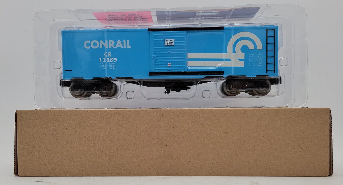Menards 279-4544 O Gauge Conrail Boxcar #11189 NIB
