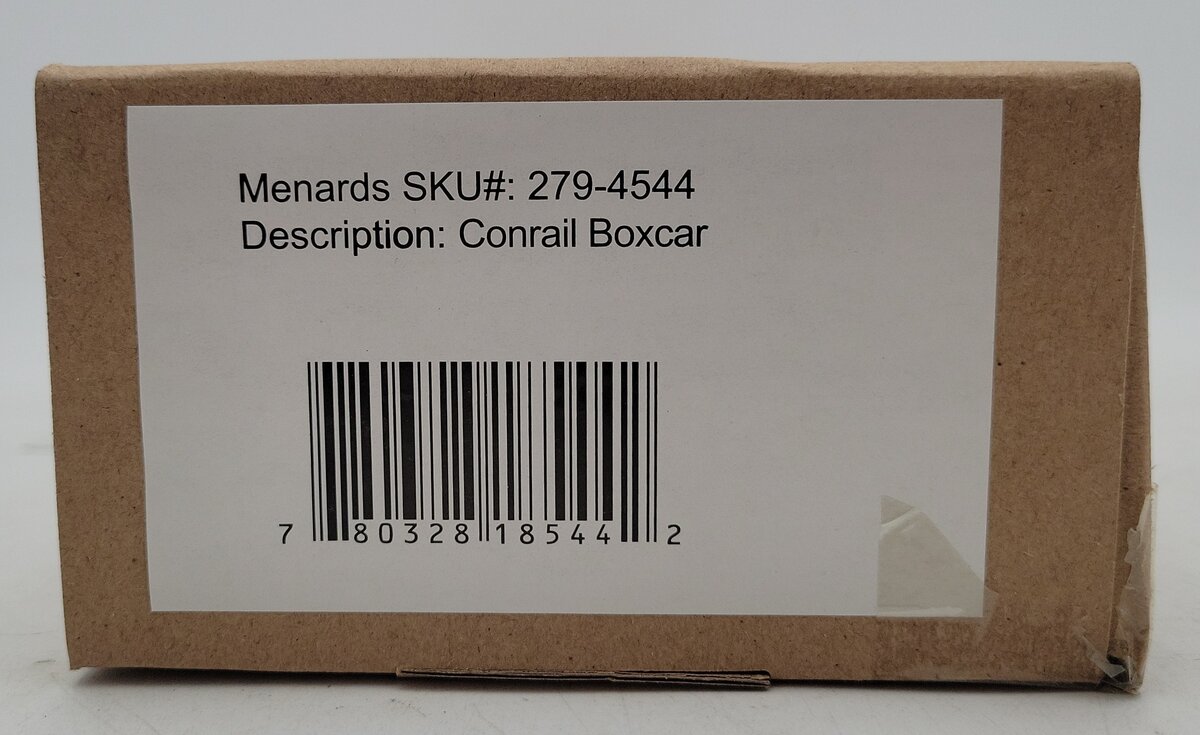 Menards 279-4544 O Gauge Conrail Boxcar #11189 NIB