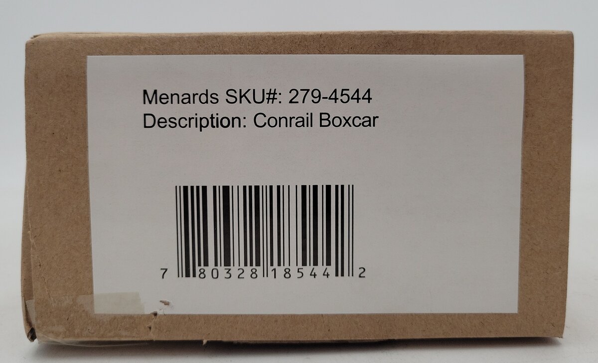 Menards 279-4544 O Gauge Conrail Boxcar #11189 NIB