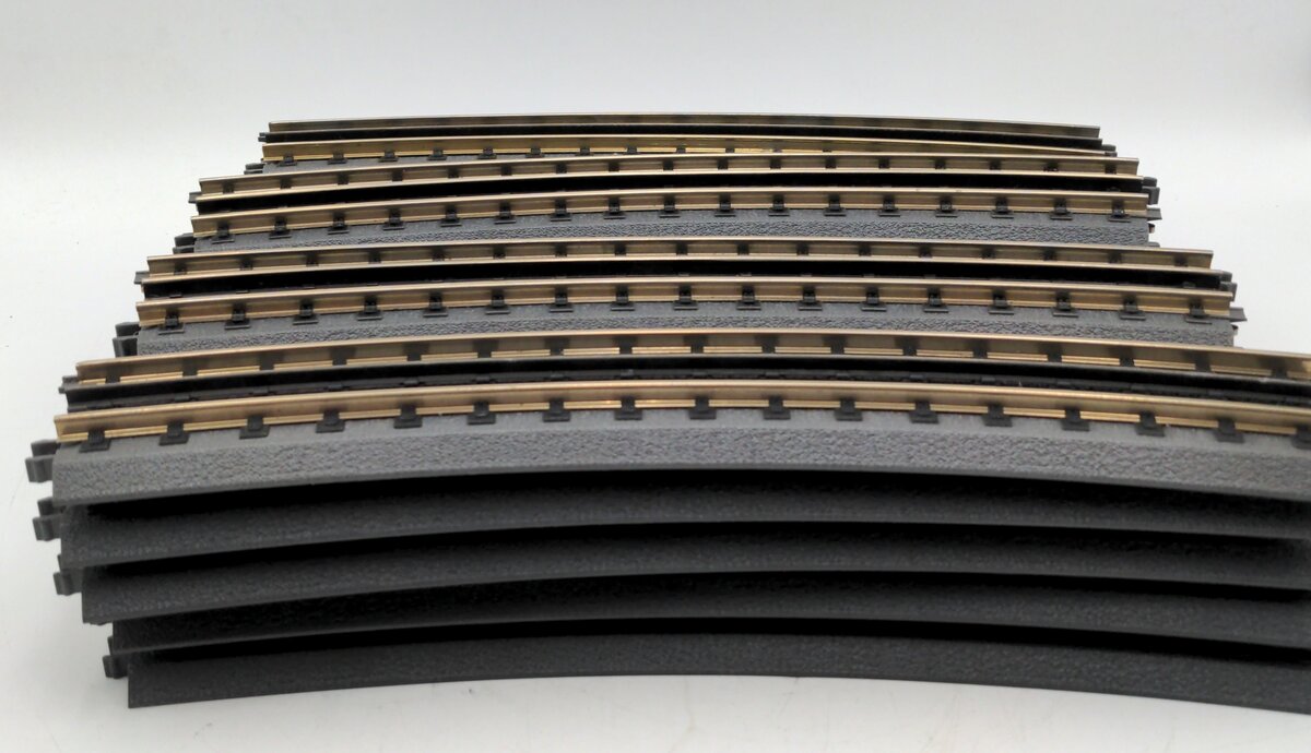 MTH 40-1010 RealTrax O72 Curve Track- Hollow Rails (20) EX