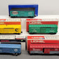 Lionel & Industrial O Freight Cars: 6-9740, 6-16222, 6-9716, 6-9754, 180195 [5] VG/Box