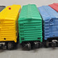 Lionel & Industrial O Freight Cars: 6-9740, 6-16222, 6-9716, 6-9754, 180195 [5] VG/Box