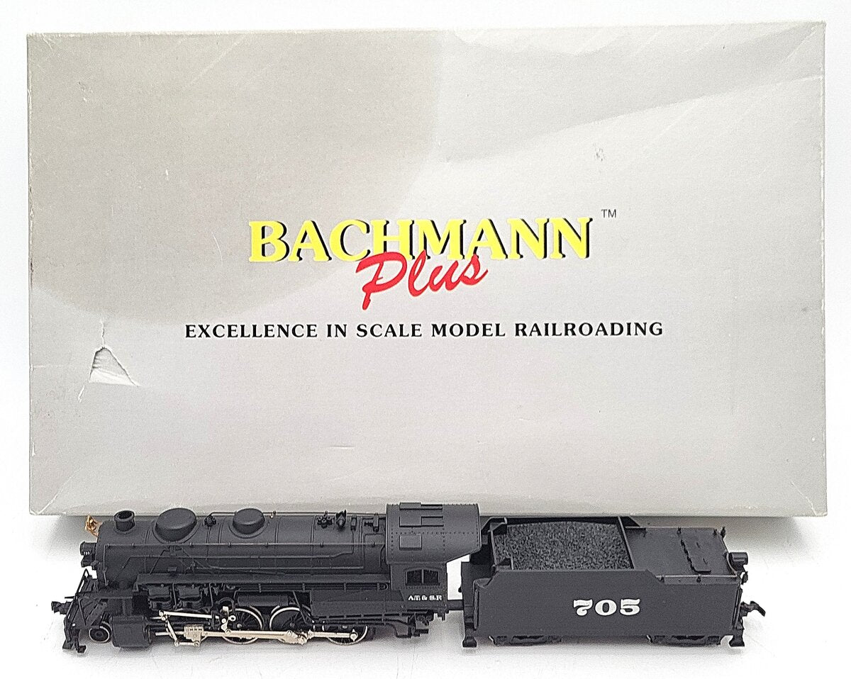 Bachmann 31401 HO Santa Fe 2-8-0 Consolidation Steam Locomotive & Tender EX/Box