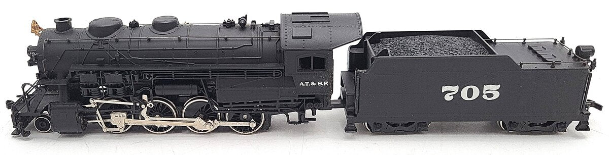 Bachmann 31401 HO Santa Fe 2-8-0 Consolidation Steam Locomotive & Tender EX/Box